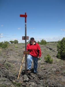 Blogger Dr. Clark at Hells Half Acre