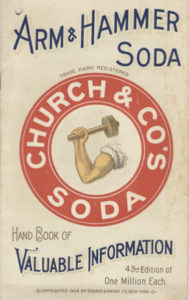 Old baking soda label