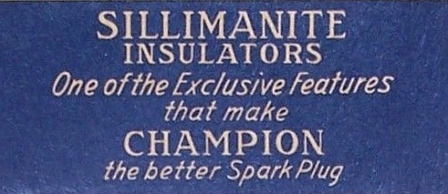 sillimanite spark plug insulators